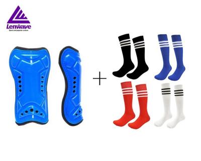 China Exercise Shin Pad Over Knee Soccer Kicks 2 Pairs Kids Leg Guard Protective Shin Pads Board Adjustable Perforated Breathable for sale