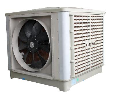 China Workshop / Warehouse / Factory Large Swamp Cooler Air Parts AC Evaporative Cooler Wall Units for sale