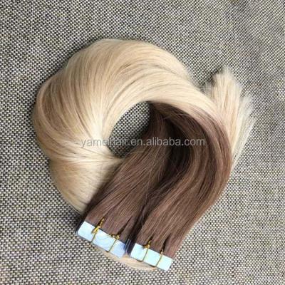 China Silky Straight Wave First Selling Brand Brazilian Hair Tape Hair Extension Stick Tip Virgin Remy Hair for sale