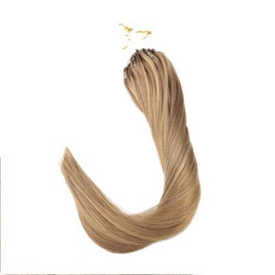 China Yamei Silky Straight Double Drawn Hair Micro Wave Links Loop Hair 0.5g/0.8g/1g Cheap Micro Ring Hair Extension for sale