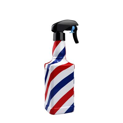 China 2021 new arrival hair graffiti sprayer retro hair salon plastic fine mist bottle sprayer for barber shop for sale