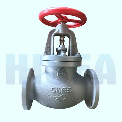 China Use JIS F7311 5k Cast Steel Marine Ball Valve Marine Screw Down Non Return Check Valves for sale