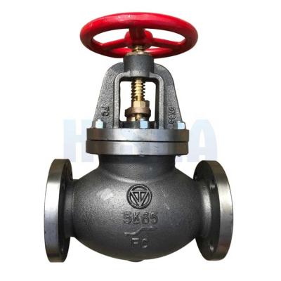 China Marine Use JIS 10K 10K Globe Valve For Marine Use for sale