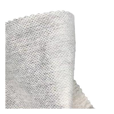 China Iron On Fusible Competitive Price Self Adhesive Spunlace Mesh Nonwoven Interlining for sale