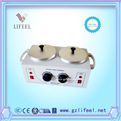 China Stylish Design for Professional Salon Use Double Pot Wax Warmer Heater hair remove for sale