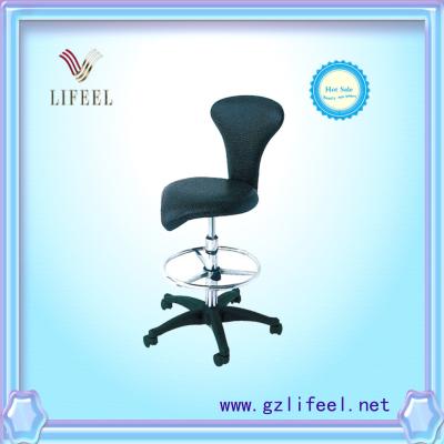 China fashionable salon furniture Barber chair for sell stool with backrest footrest for sale