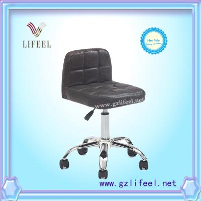 China fashionable salon furniture Durable Barber chair stool with backrest for sale