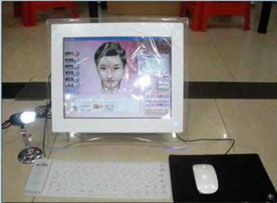 China Portable Facial Beauty Skin Analyzer Machine Touch Screen smart skin decoding device for sale