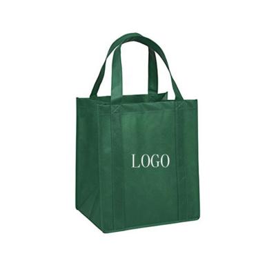 China Durable Customized Reusable Non Woven Tote Shopping Bag Recycled Eco Bag With Logo for sale