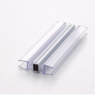 China China Modern PVC Shower Room Glass Door Transparent Magnetic Sealing Strip for sale