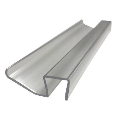 China Durable Sliding Door Seal For Clear Glass Strip PVC Bathroom Door Waterproof Seal for sale