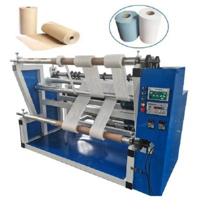 China Non woven aluminum foil melting tissue thermal paper kraft paper bopp swollen strip slitting full automatic rewinding slitter for sale