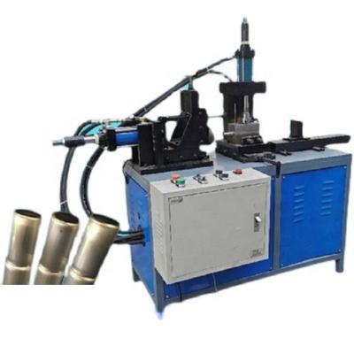 China Small Steel Pipe Tube Diameter Steel Hydraulic Heat Reducing Shrinking Expanding Machine For Automatic Round Square Tubes for sale