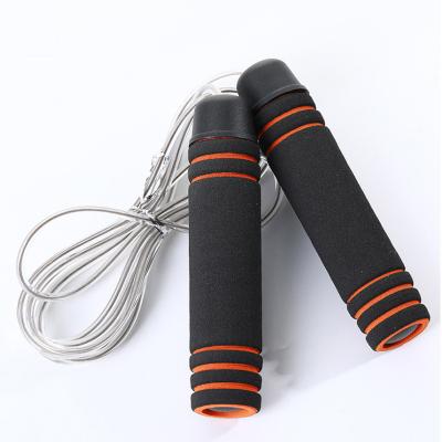 China Wholesale Cheap Durable.speed Adjustable Sponge Handles Fitness Equipment Fitness Training Jump Rope for sale