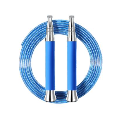 China OEM Waterproof Fitness Training Adjustable Self Locking Speed ​​Steel Wire Jump Ropes for sale