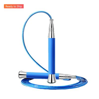 China OEM Waterproof Fitness Training Adjustable Self Locking Speed ​​Steel Wire Jump Ropes for sale