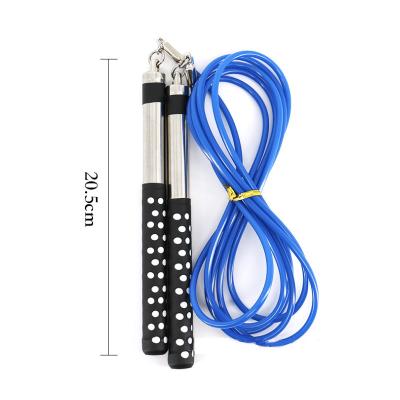 China High Quality Adjustable PVC Adjustable Steel Student Jump Jump Rope For Exercise Fitness for sale