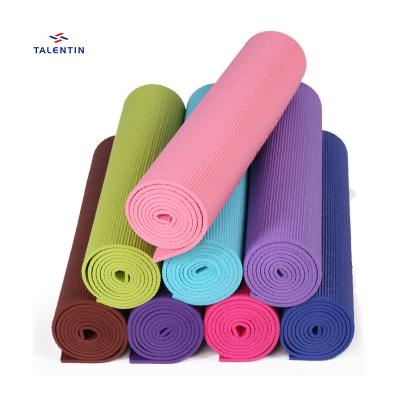 China Cheaper Hot Selling Natural Eco-friendly Soft Fitness Custom OEM Customized Logo Color PVC/TPE Yoga MATs for sale