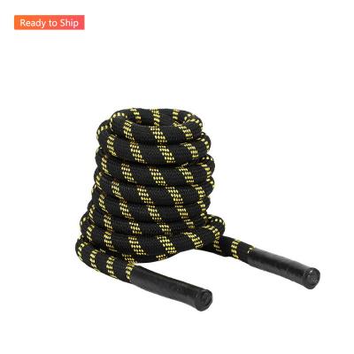 China Durable 2021 HOT SALE Power Training Improve Strength Muscle Fitness Jump Rope Heavy Weighted Battle Rope for sale