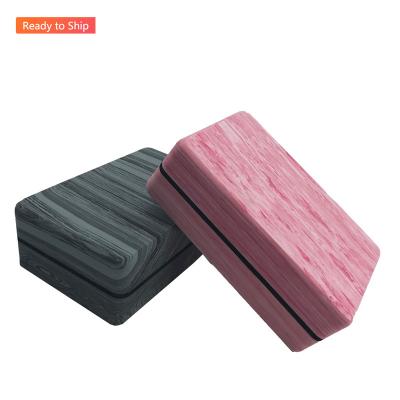 China Goods Custom Design Cork Yoga Block Premium Eco-friendly Natural High Quality EVA for sale