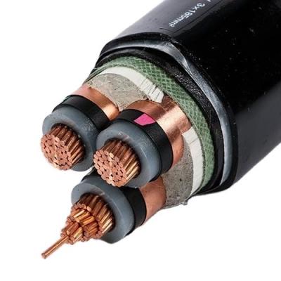 China 25-500mm2 Copper/Aluminum Medium Voltage Armoured Cable for Industrial Underground Power for sale