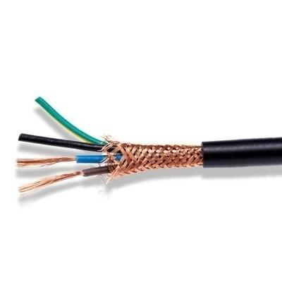 China GB/T9330-2008 Standaard 0,5-2,5 mm2 Koperen gevlochten beschermde besturingskabel voor elektronica Te koop