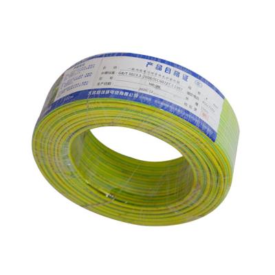 China Single Core 1.5mm 2.5mm 4mm 6mm 10mm Copper PVC Building Wire for Electrical Wiring for sale