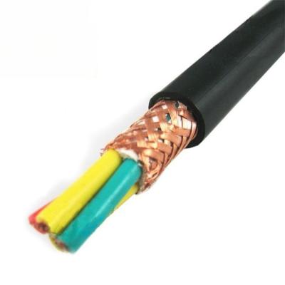 Chine Cable de commande de conducteur en cuivre à isolation en PVC en fil rond protégé à vendre