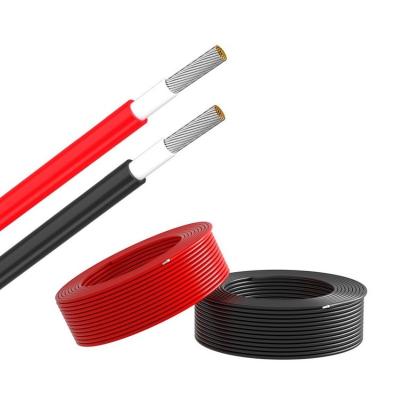 Chine 2Cable solaire isolé XLPO de 0,5 mm et 1,5 KV pour installation fixe à l'intérieur et à l'extérieur à vendre