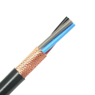 China Multi Cores 0.5mm2 0.75mm2 1.5mm2 2.5mm2 PVC Insulation Shielded for sale