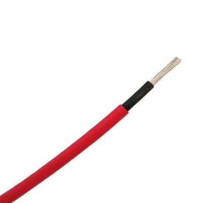 China 1.5-16mm2 XLPE Insulated Tinned Copper Photovoltaic Solar Power Cable Single PV DV Solar Wire for sale