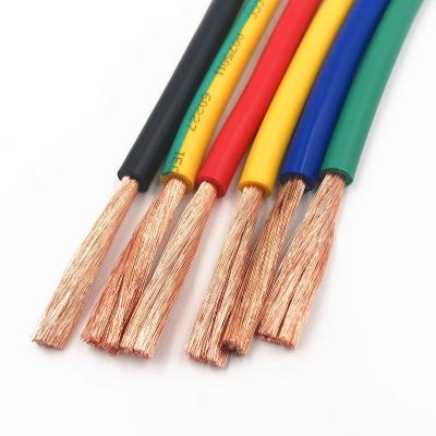 China Flexible Power Cable met CCC-certificering en 1 Core Copper Core elektrische kabels Te koop