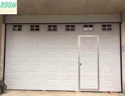 China 2018 Automatic Made In China Color Steel Insulated Garage Door Sectional Door for sale