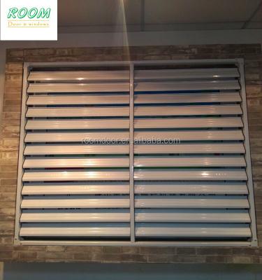 China Outdoor fixed aluminum window awning with waterproof fixed awning pattern and ventilation window for sale