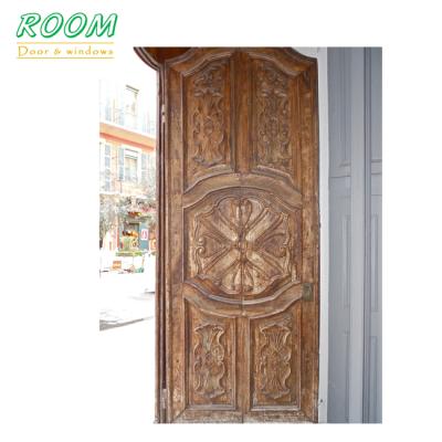 China Swing Mahogany Teak Wood Main Door Designs In Chennai for sale