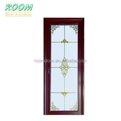 China Aluminum Swing Nigeria Profile Toilet Door for sale