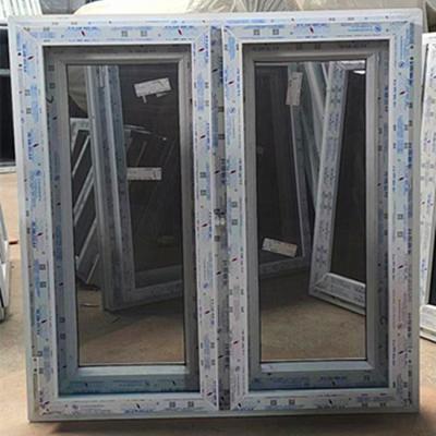 China Product Magnetic Hot Sash Sound Proof Upvc Windows Double Screen Gloss In Guangzhou Factory Price for sale