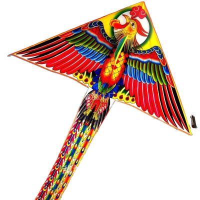 China Toy Top Quality and Custom Lines Chinese Kites Phoenix Triangle Kites Good Prices for sale