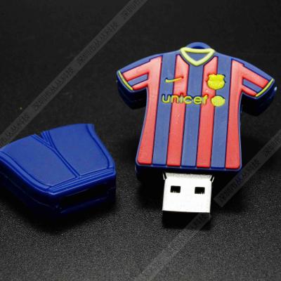 China Clothes pen drive soccer clothing series flash drive bulk usb memory stick 2.0 USB Stick for sale