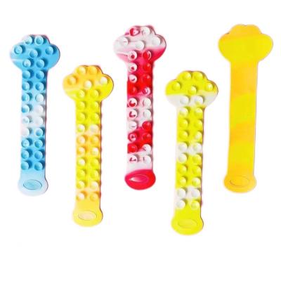 China Educational Toys Funny Squidopops Toy New Design Fidget Squeeze Jumping Noise Antistress Toy For Stress Relief Squidpop fidgety person for sale