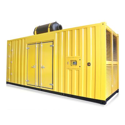 China 1200Kw Volvo Power Waterproof Silent Container Diesel Generator OEM ODM HZ-C for sale