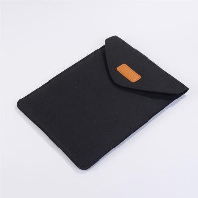 China Eco Friendly Felt Laptop Sleeve Pocket 13 Felt 14 15inch Document Computer Bag Felt Laptop Bag for sale