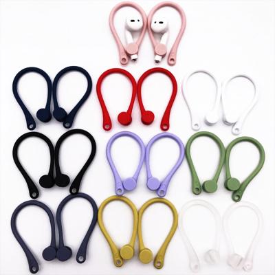 China For airpod 1/2 and pro case protective ear clip cover silicone earhook earbuds for airpods pro ear tips earphone earhook for sale