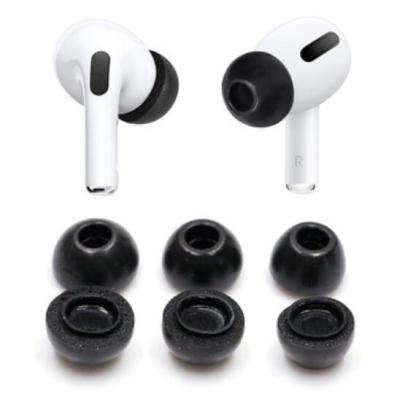 China New Arrival Comfortable Rise Noise Canceling Ear Tips Comfortable Memory Foam Ear Tips For AirPods Pro for sale