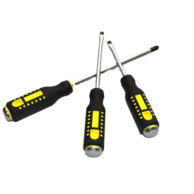 China Household hardware plastic tools can be hit by the heart crossword screwdriver for sale