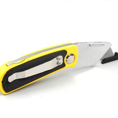 China High Quality Stainless Steel Folding Art Cutter Knife With Quick Change Blade for sale