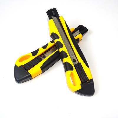 China Factory Supply Open Slide Plastic Blade Fishing Cutter Knife for sale