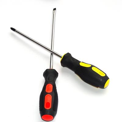 China Plastic Cheap Factory Price Slotted Screwdriver With Soft Handle for sale