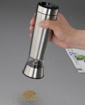 China Hot Selling Eco-friendly Electric Pepper Grinder Automatic Operation Gravity Pepper Grinder Electric Pepper Grinder Model EB858S for sale