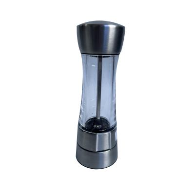 China 304 Manual Sustainable Acrylic And Stainless Steel Salt And Pepper Mill Model No. EB503B-2 for sale